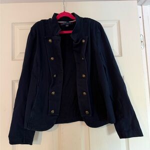 Tommy Hilfiger Navy cotton blazer